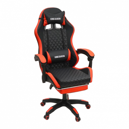 Кресло 892-1 цвет черный/красный с массажем 892-1-black-red-mass_0