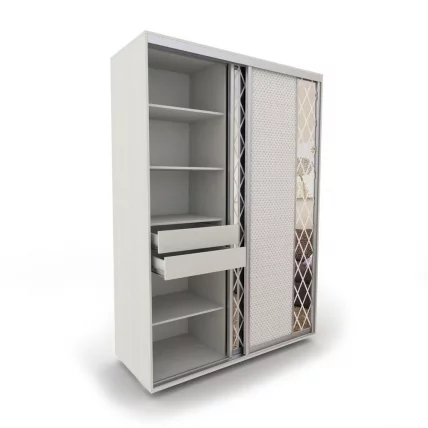 Блок ящиков для шкафа 1000x600 и 1500x600 Ящ-47 ВД Выбеленное дерево_1