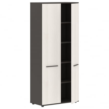 Шкаф с глухими дверьми EDIS EHCS 85.1 Ясень Траун Мокко Мокко_1