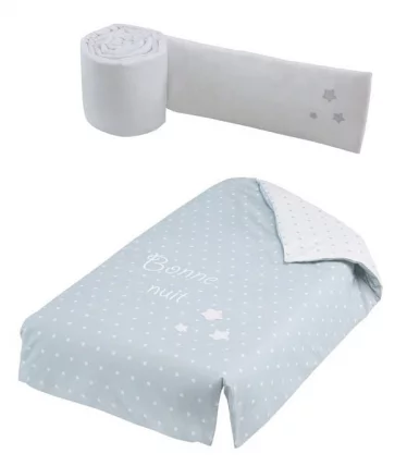 Набор Micuna Bonne Nuit покрывало+борт 120x60 TX-1650_0