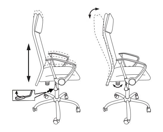 Кресло руководителя Бюрократ KB-6N Темно-серый_5