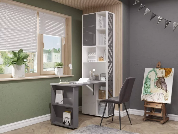 Стол-стеллаж (лев/прав) Аляска 64_0