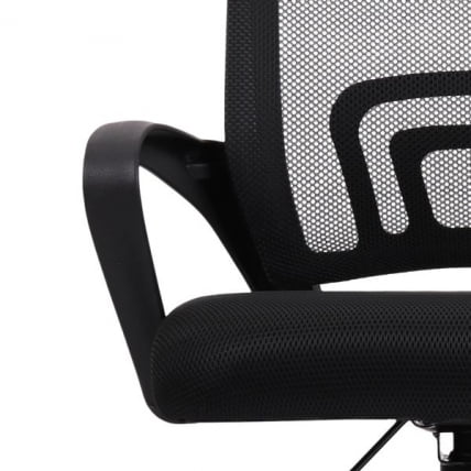 Кресло CРОМЕКС (КРОМЕКС) Топ CХ-695 сетка/ткань ТВ черное / CROMEX Top CH-695 TW_8