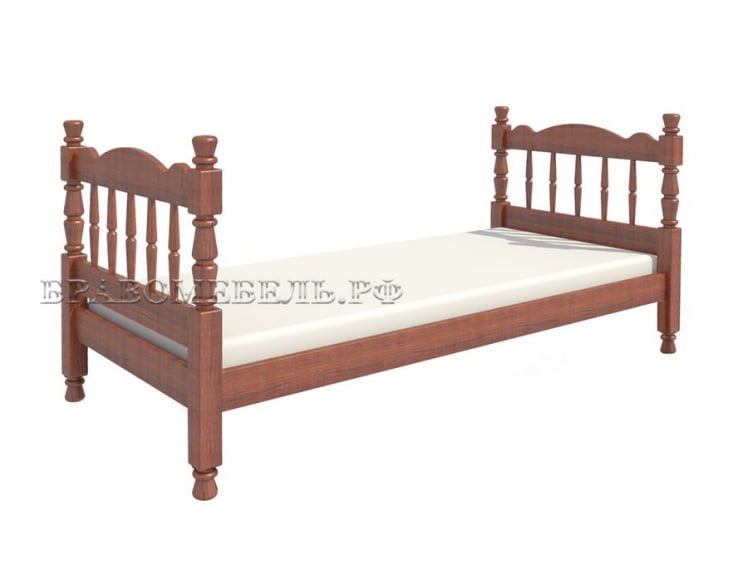 Кровать Алёнка 200х90 Орех_0