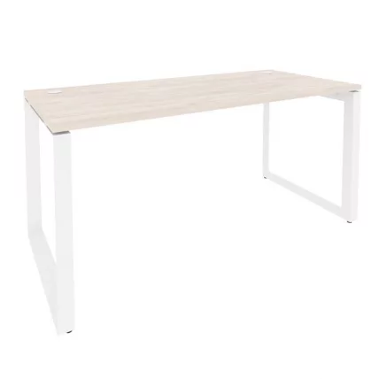 Стол рабочий на О-образном м/к ONIX O.MO-SP-4.7 Денвер Светлый/Белый_0