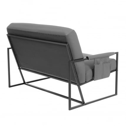 Диван Charli LUX Д/Чарли Люкс экокожа , Sharp Графит_2