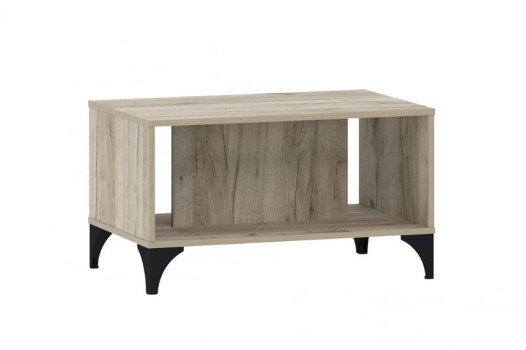 Стол журнальный Марсель НМ 013.81 Дуб Крафт серый_0