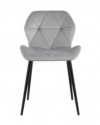 Стул Эдвин велюр серый 4 шт_3