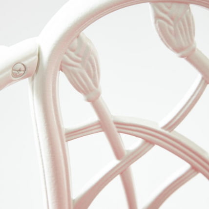 Скамья Secret De Maison Strauss (Штраус) + подушка алюминиевый сплав, 99*56*76, butter white_8