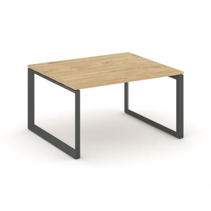 Стол переговорный Стайл Проджект СН-59О.СПРГ-034.3 Тиквуд Светлый/Металл Антрацит 1580*1180*750 / SN-59O.SPRG-034.3_0