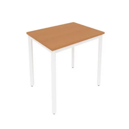 Стол письменный на металлокаркасе SLIM SYSTEM С.СП-2.1 Груша-Белый_0