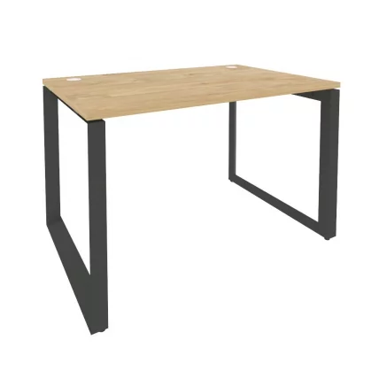 Стол рабочий на О-образном м/к ONIX O.MO-SP-2.8 Тиквуд Светлый/Антрацит_0