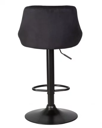 Стул барный DOBRIN LOGAN BLACK Черный велюр MJ9-101_4