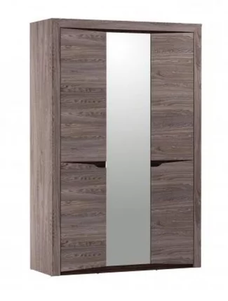 Шкаф для одежды Лючия 33.02 Ясень анкор темный Венге_0