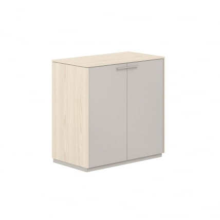 Шкаф низкий Atlas NZ-0314.YN.GS Ясень Наварра Серый камень_0