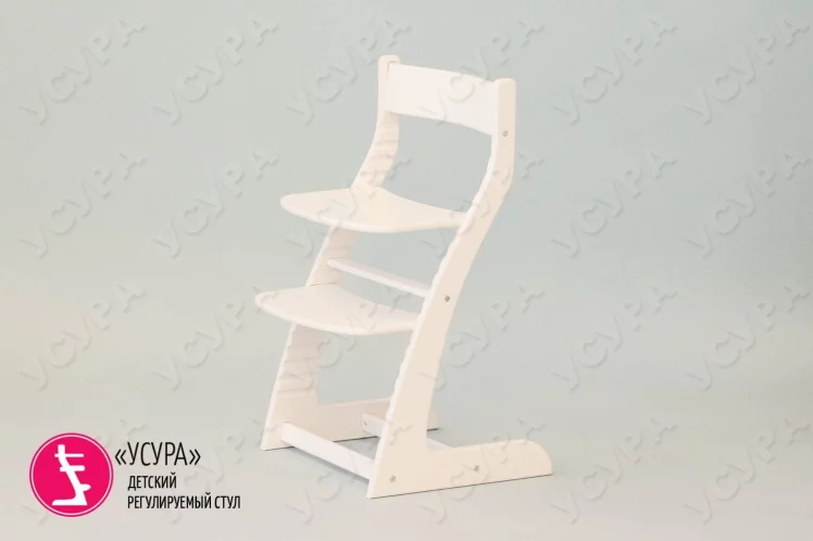 Растущий стул Усура Белый_5