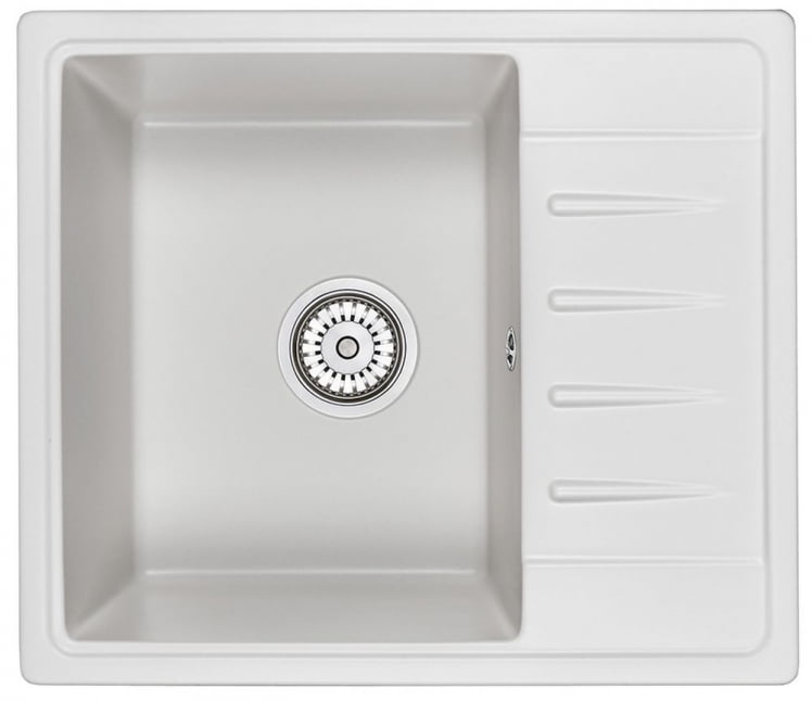 Кухонная мойка STANDART 5803 Белый_0