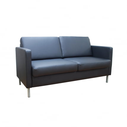 Диван офисный Эндер тройной черный Ecotex 3001_0