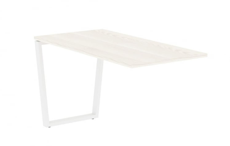 Брифинг-приставка EDIS EVB 1367 Ясень Траун Белый_0