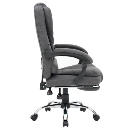 Кресло офисное с функцией вибромассажа CРОМЕКС (КРОМЕКС) Чилл МС-005 ткань серое / CROMEX Chill MS-005_6