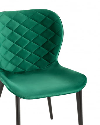 Стул Гамми велюр Зеленый_1