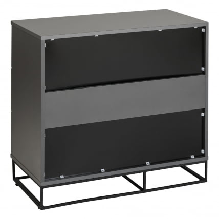 Комод 3 ящика CITY 400955801h Графит_7