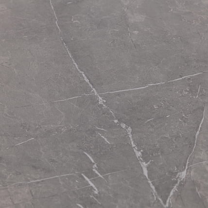 Стол MALTIDO ЛДСП/HPL/металл, 130 х 75+30 х 75 см, Гранит темный/черный_9