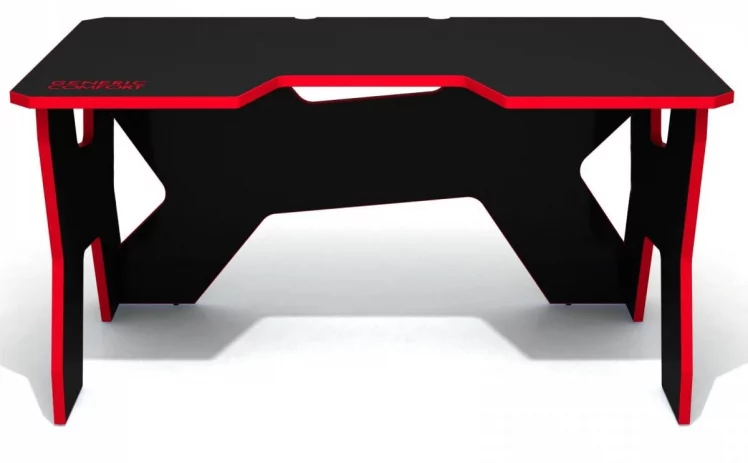 Стол геймерский Generic Comfort Gamer2/N/R Красный Черный_3