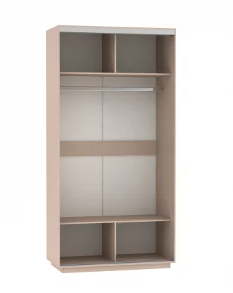 Шкаф-купе двухдверный Экспресс Хит Элемент 1200x2200h Дуб сонома_1