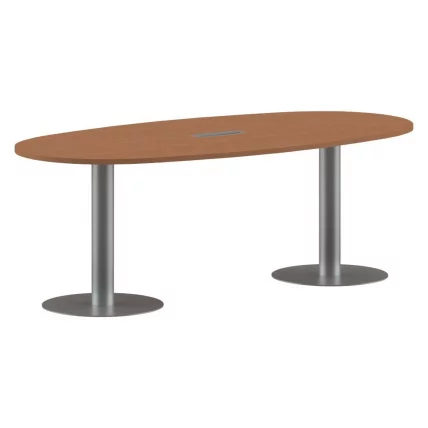 Конференц-стол на 6-8 человек IMAGO ПРГ-3 Груша Ароза-алюминий_0