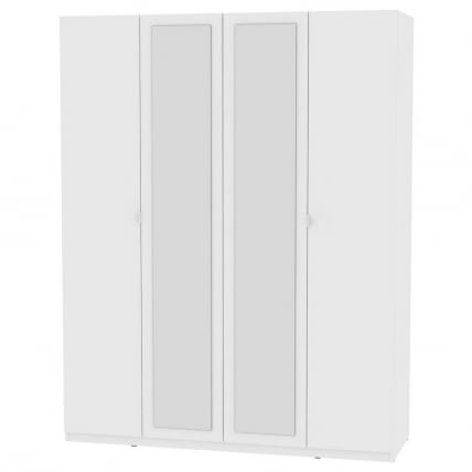 Шкаф распашный R-230х180х45-1-TR-M(Белый)_0