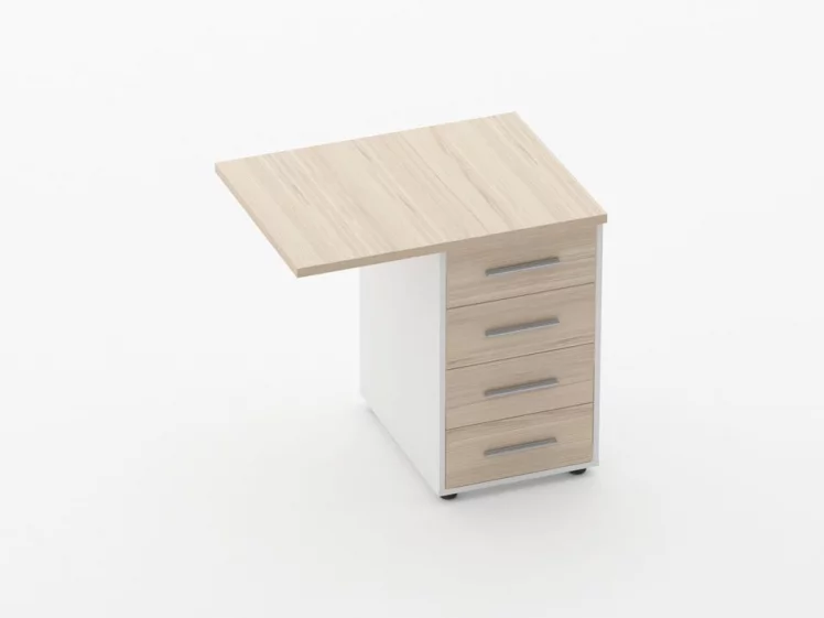 Тумба приставная Deka 9.05.08 Туя/Белый_0