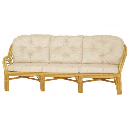 Диван 3 местный 01/14-2 миндаль матовый_0