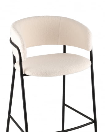 Стул барный Нэлли белый_5