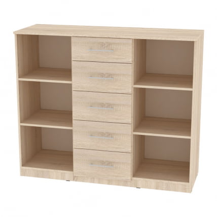 Комод Калисто(K33)1147х1352х468ручкарейлинг160мм(ЯАТ)_1