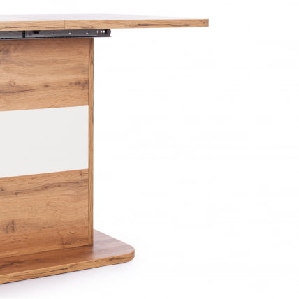 Стол обеденный SMART ЛДСП, 105-140х68,6х75 см, Дуб вотан/Белый_9