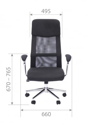 Кресло руководителя Chairman CH621 Серый_5