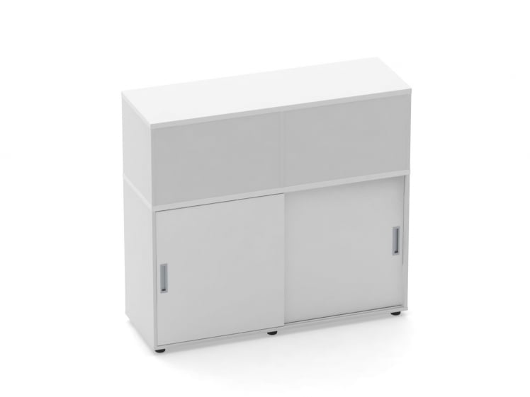 Тумба комбинированная высокая для рабочего модуля Deka 9.04.125 Белый_0