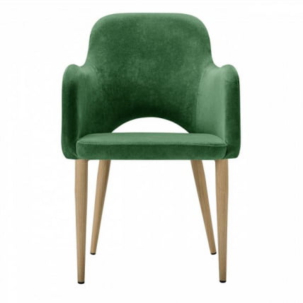 Стул Ledger К green grass/нат.дуб_1