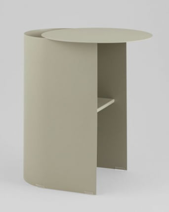 Журнальный столик Floire металл оливковый_4