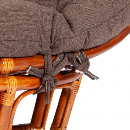 Диван MAMASAN/МАМАСАН 23/02 W /с подушкой/ подушка 182х119 см, 169х102х80 см, Cognac (коньяк), ткань, коричневый, 3М7-147_9