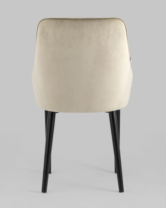 Стул Джоан велюр Бежевый_4