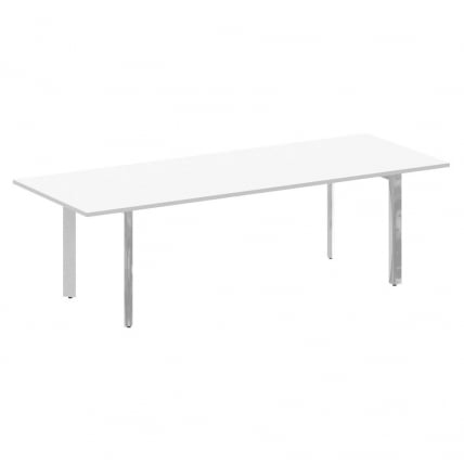 Стол переговорный на П-образном м/к ONIX DIRECT LUX M-O.MP-PRG-25 Белый бриллиант_0