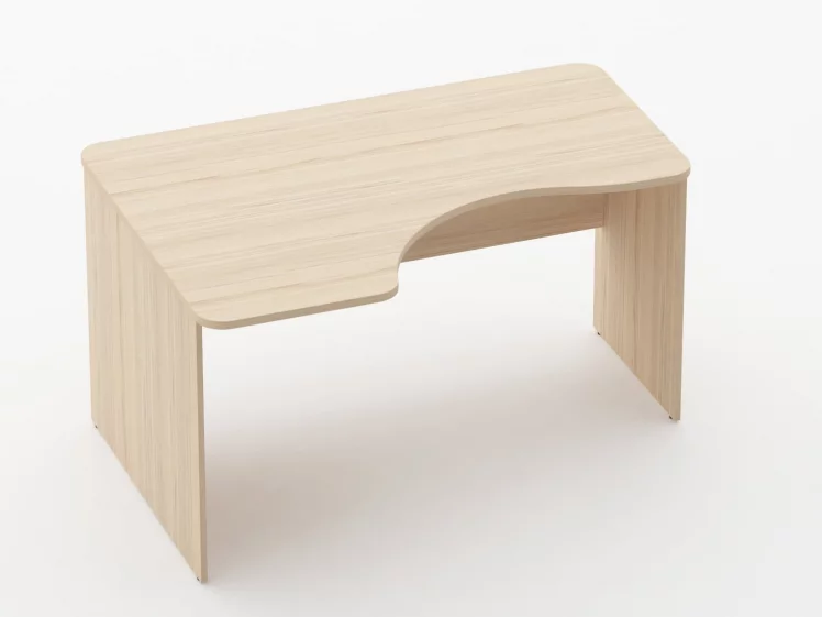 Стол угловой Glassy 1.14.14Л Орех_0