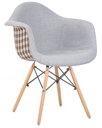 Стул обеденный DOBRIN DAW MONICA 009 Бежевый ткань_0