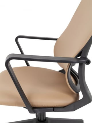 Кресло руководителя Chairman 545 экокожа Бежевый_13