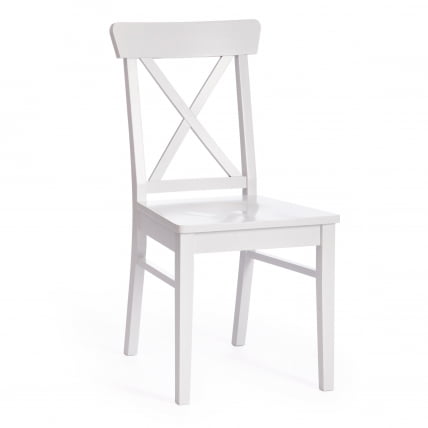 Стул Retro дерево гевея, МДФ, 44,3 x 55 x 89 x SH45см, Белый (White)_0