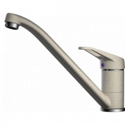 Смеситель Omoikiri Kado-Sa/Латунь/Гранит/Бежевый_0