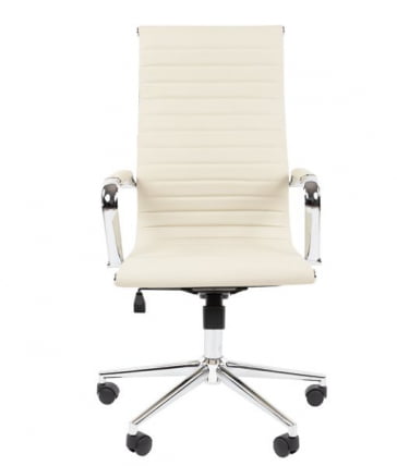 Кресло для руководителя CHAIRMAN 755 экокожа Бежевый_1