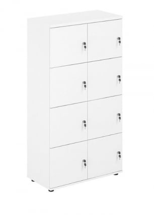 Локер 8 ячеек Sigma SG.819.WH.WH Белый_0
